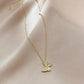 Exquisite Butterfly Necklace Simple Necklace Clavicle Chain Women's Sweater Necklace Chain Necklace Choker Necklaces Personalized Ornament