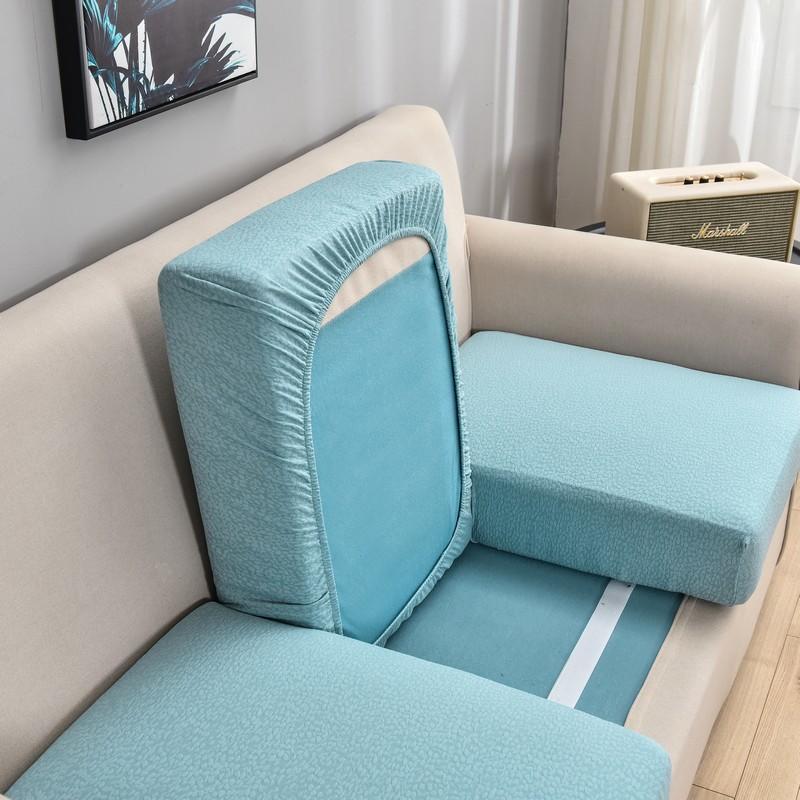1/2/3/4 Seat Sofa Seat Cushion Cover for  Pets Kids Elastic Chair Cover Funiture Protector Thick Washable Removable Couch Slipcover Waterproof