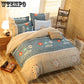 Bedding Set Modern Geometric Print Bedclothes Duvet Full Sets Twin Cover Queen