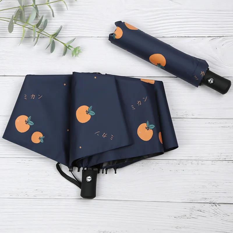 Fully Automatic Sunny Umbrella Dual-use Folding Sun Umbrella Female Sunscreen UV Protection Sunshade Ins