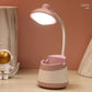 LED Desk Lamp Learning Lamp Eye Protection Lamp Dormitory USB Rechargeable Plug-in UFO Style Bedroom Bedside Lamp Night Light