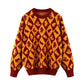 Sweater Loose Outer Wear Casual Fashion Knitted Bottoming Shirt Women's Inner Wear Long-sleeved Top Autumn Winter All-match