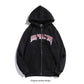 Hooded Sweater Men's Street Hip-hop Loose Spring and Autumn Print Hoodie Couple Jacket