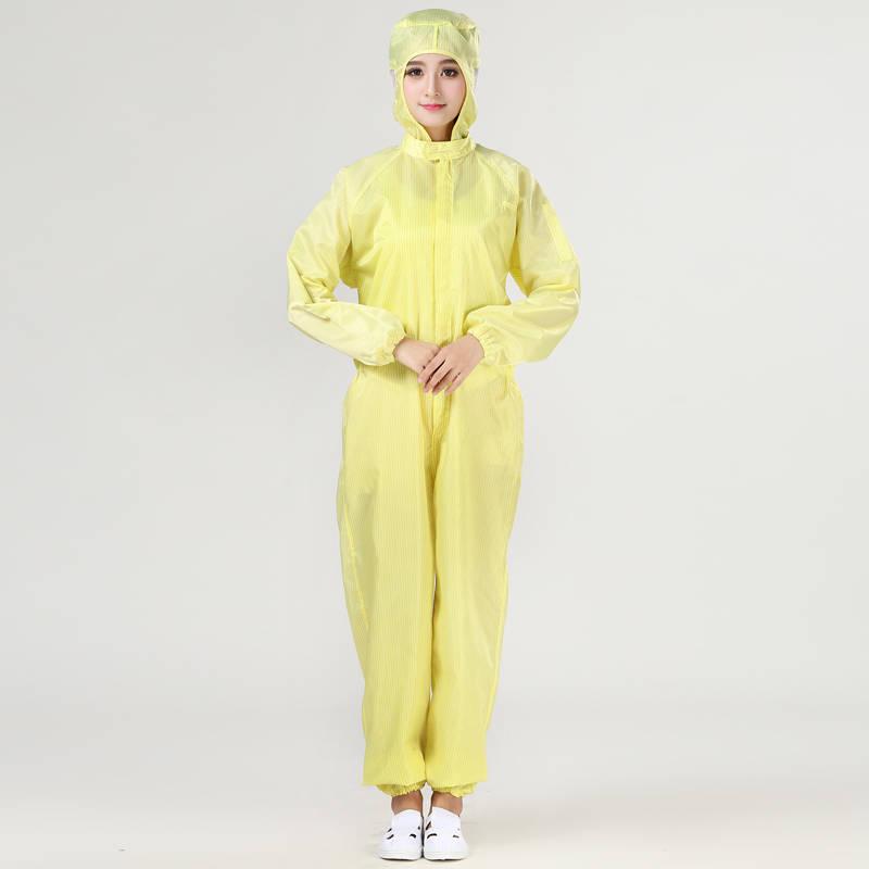 Dust Proof and Anti Static Work Clothes Spray Hooded Electrostatic Suit