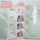Bag Storage Hanging Bag Wall Hanging Fabric Dustproof Household Wardrobe Clothes Kitchen Storage Bag Storage Shelf