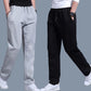 Men's Plus Size Sports Pants Spring and Autumn Sweatpants Thin Section Loose Straight Casual Pants Comfortable Breathable Sports Trousers