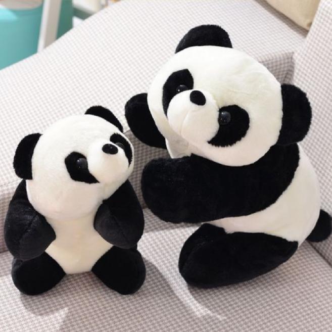 Cute Imitation Panda Doll Lovely Plush Toy Soft Large Doll Children Sleeping Pillow Doll Kids Birthday Gift