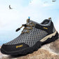 Breathable Outdoor Sports Net Shoes Men's Mesh Casual Summer Hiking Shoes Non-slip Mesh Hiking Men's Shoes