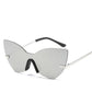 WTEMPO Fashion Women's Men's Sunglasses Retro Colorful One-piece Sun Glasses For Men And Women Whole