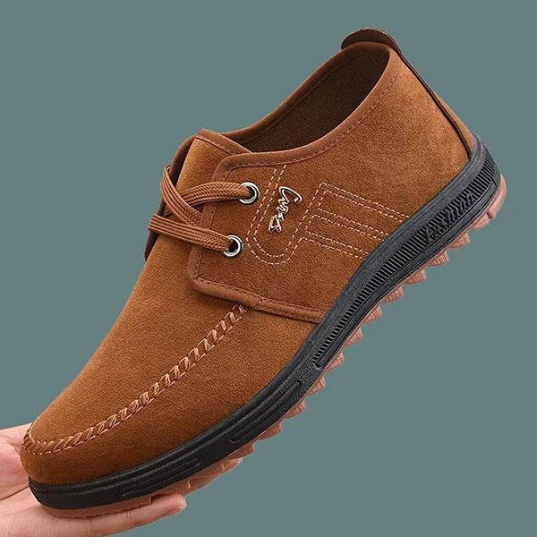 Spring and Summer Cloth Shoes Men's Large Size Breathable Soft Sole Non-slip Wear-resistant Casual Canvas Shoes