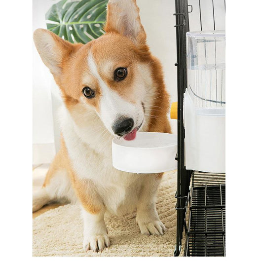 Suspended Automatic Feeder One-piece Pet Cat Food Cat Bowl Automatic Watering Dog Food Feeder Dog Food Bowl Dispenser