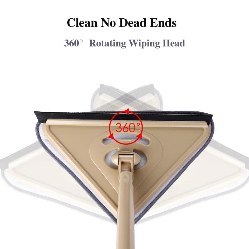Mini Mop Small Household Portable Wall Cleaning Tool for Kitchen Bathroom Ceiling Window Glass