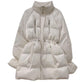 Jacket Women's Fall/winter Down Cotton Jacket Loose Korean Mid-length Section Waist Thickened Bright Silk Cotton Jacket Winter Thick Coat Cute