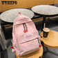 New Women Canvas backpack chinese Style Schoolbags girls Female Travel Rucksack Bag