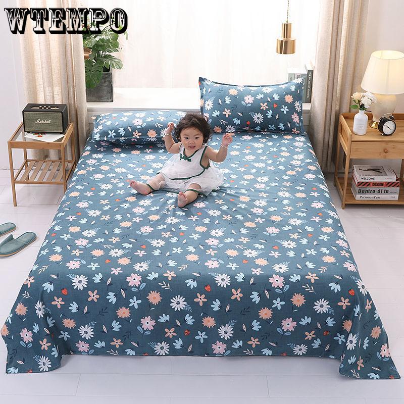 Four Seasons Universal Skin-friendly Sheet Single Piece Small Large Multi-specification Printed Pattern Bed Sheet