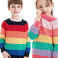 Children's Sweaters Girls' Knitted Bottoming Shirts Boys' Autumn Sweaters Spring and Autumn Children's and Girls