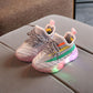 Baby Children's Running Shoes Breathable Mesh Sports Shoes Non-slip Soft Cool Glow