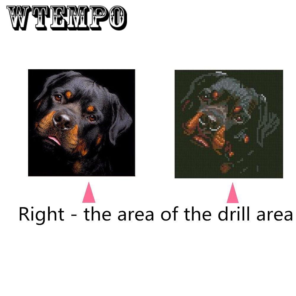 Diamond Embroidery 5D DIY dog 3D Diamond Painting Cross Stitch Pattern Home Decoration