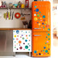 Color Circle Three Generations Removable Bedroom Living Room Combination Wall Stickers