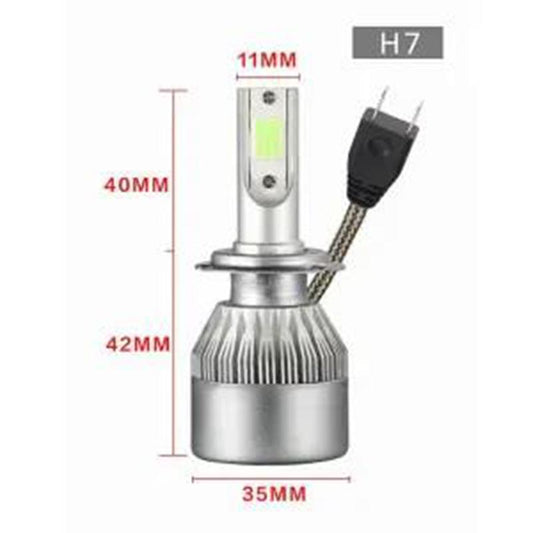 Car Led Headlights H7 H1 9005 9006 9012 Super Bright H4 Far and Near Integrated Strong Light Bulb Headlight Spotlight 12V24V 200W