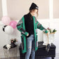 Autumn and Winter Sweater Loose Knit Mid-length Coat Fashion Simple Female Top