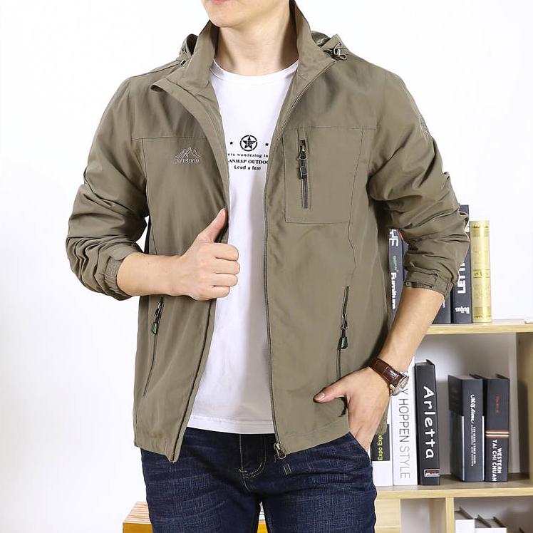 Men Jacket Autumn Fashion Coats Male Casual Baseball Bomber Jacket Mens Overcoat Plus Size M-4XL