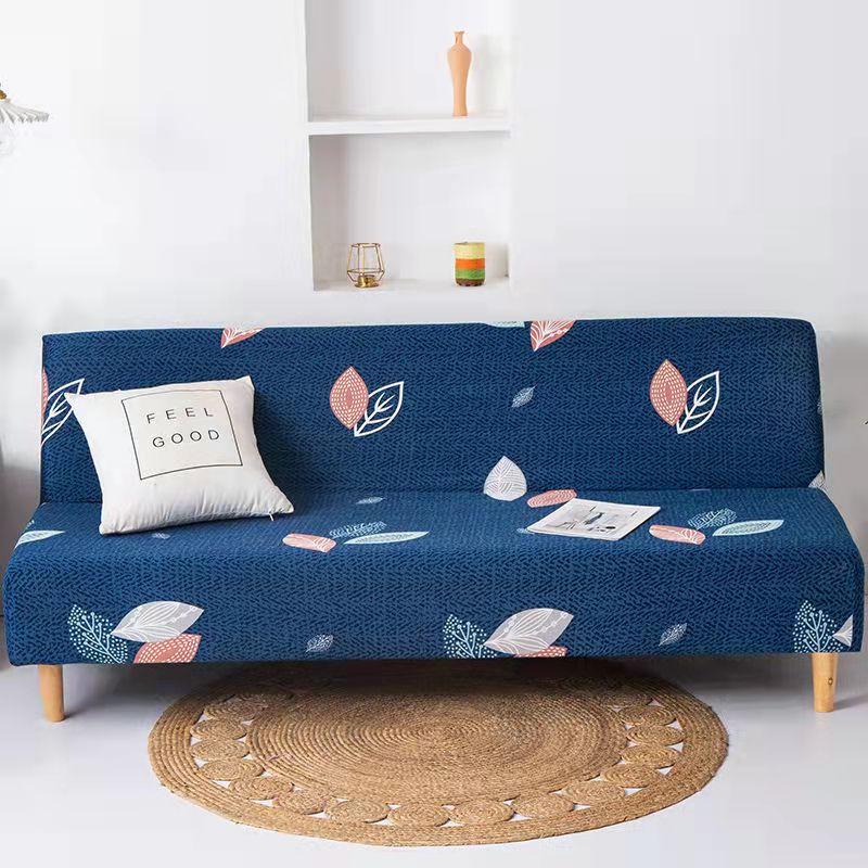Fabric All-inclusive Universal Universal Full-cover Sofa Bed Cover Simple Folding Armrestless Elastic Sofa Cover