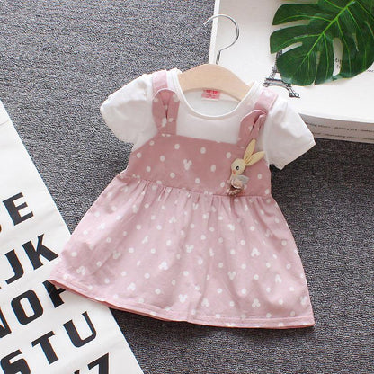 0-1-2-3 Years Old Baby Dress Girl Dress Summer Dress Newborn Skirt Little Girl Princess Skirt