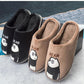Home Slippers Women Winter Slippers Thick Fleece Warm Cotton Shoes Men Plus Size Non Slip Slippers