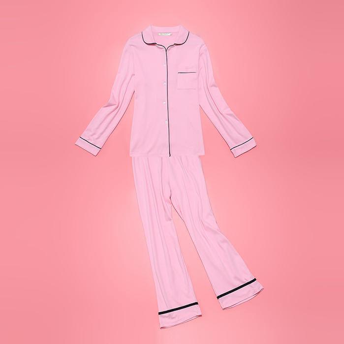 High-end 100% Double-sided Pure Cotton Cotton Pajamas Women's Pajamas Long-sleeved Home Service Suits with Soft and Skin-friendly Fabrics
