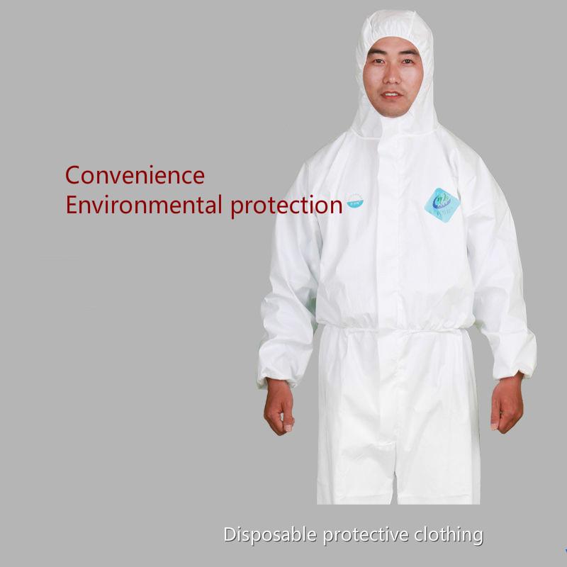 Tailored for you Non-woven conjoined protective clothing Anti-dust and anti-static breathability