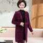 Mom Wears Autumn and Winter Imitation Fur Mink Velvet Jacket All-match Mid-length Large Size Middle-aged and Elderly Women's Western Style Coat