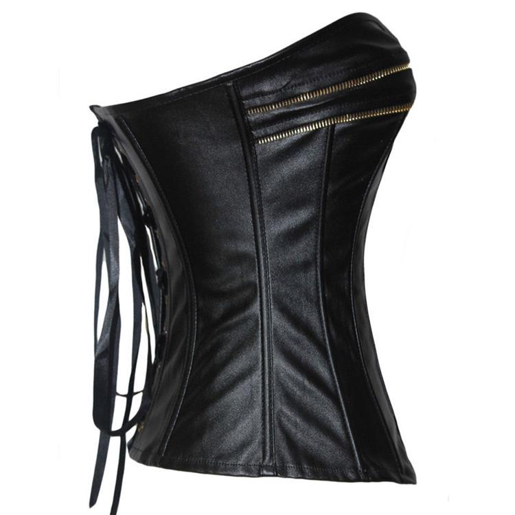 Sexy Overbust Corsets and Bustiers Lace Up Corset Waist Trainer Flower Lingerie Top for Wedding