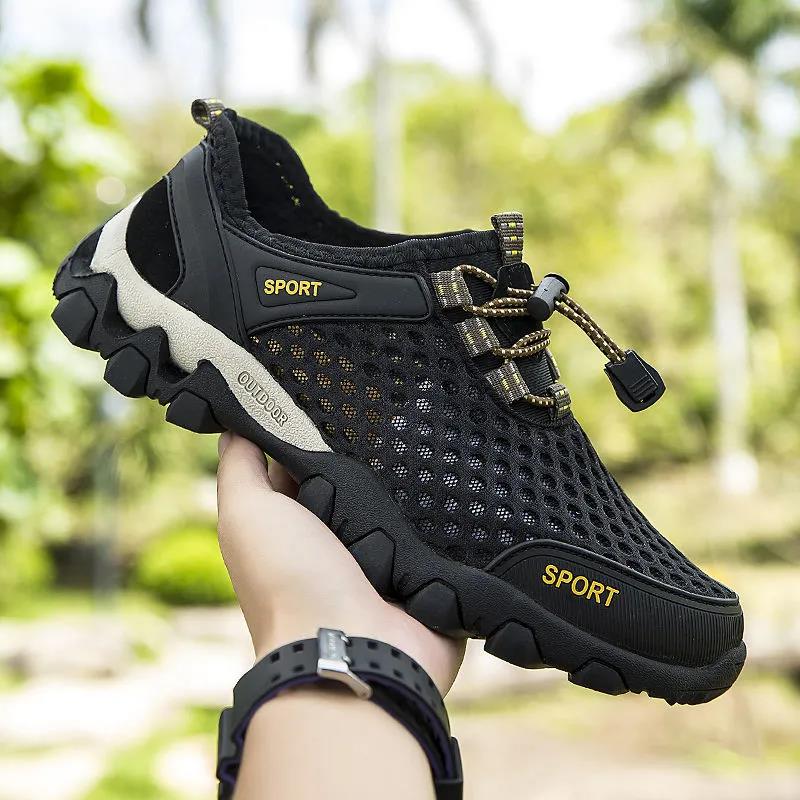 Unisex Hiking Shoes Outdoor Sports Shoes Non-slip Wear-resistant Hiking Shoes Breathable Lightweight Running Shoes