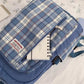 Backpack Female Student Schoolbag Large Capacity Nylon Campus Backpack Female Middle School Student Schoolbag Waterproof Schoolbag