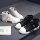 New Men's Warm Cut Fashion Trend Casual Shoes Student Shoes Sports Shoes Plus Velvet Optional