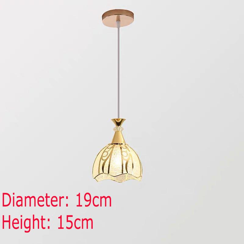 Nordic Light Single-headed Chandelier Bedside Lamp Window Bar Dining Room