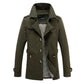 Men Jacket Coat Fashion Trench Coat Autumn Brand Casual Fit Overcoat Jacket Outerwear Male Jacket