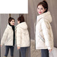 Women's Mid-length Down Jacket Winter Korean Loose Cotton Clothes Casual Hooded Padded Jacket