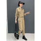 Workwear Suit Women Spring  Autumn Casual Fashion Professional Two-piece Trousers