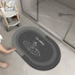 Bathroom Floor Mats Toilet Absorbent Floor Mats Modern Household Net Red Mats Toilet Door Entry Mats 50*80cm