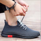 Men's Versatile Hollow Mesh Shoes Breathable Sneakers Student Casual Running Shoes