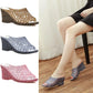 Summer Ladies Crystal Thick Bottom Wedge Plastic Sandals Jelly High Heel Non-slip Sandals High Heels Fish Mouth Shoes