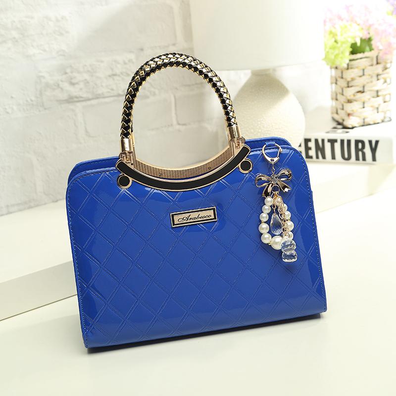Big capacity European and American style Shoulder Handbag Trendy wild Woman bag Leather bag