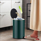 Trash Can Large Capacity Stainless Steel Foot-operated Household Kitchen Bedroom Light Luxury Style Net Red Bathroom with Lid Deodorant