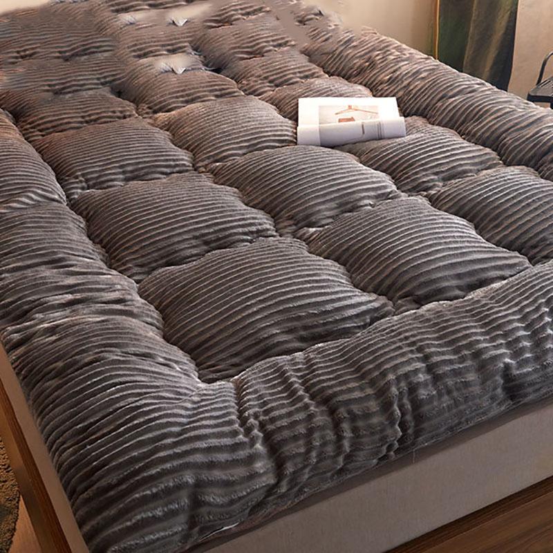 Winter Milk Velvet Mattress Household Sleeping Mat Bed Mattress Mat Double Dormitory Thickening Single Upholstery