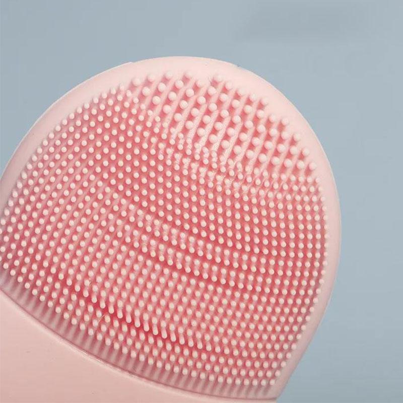 Double-headed Facial Cleansing Brush Silicone Manual Cleansing Instrument Pores To Blackheads Exfoliating and Skin Rejuvenation Cleaning Tool