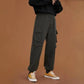 Women's Leggings Overalls Pants Loose All-match Trend Korean Version of Slimming Plus Size Casual Straight-leg Pants