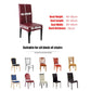2/4/6Pcs Waterproof Chair Cover PU Leather Fabric Chair Covers Big Elastic Seat Chair Covers Stretch Seat Case For Home Banquet