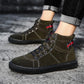 Autumn Early Winter Men's Boots Split Leather Men Ankle Boots Outdoor Men Leather Boots Men Shoes